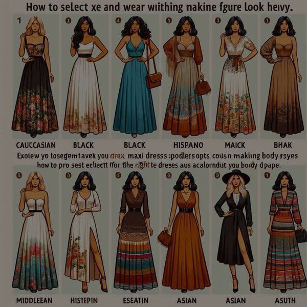 Quels conseils pour choisir et porter des maxi robes sans alourdir la silhouette ?