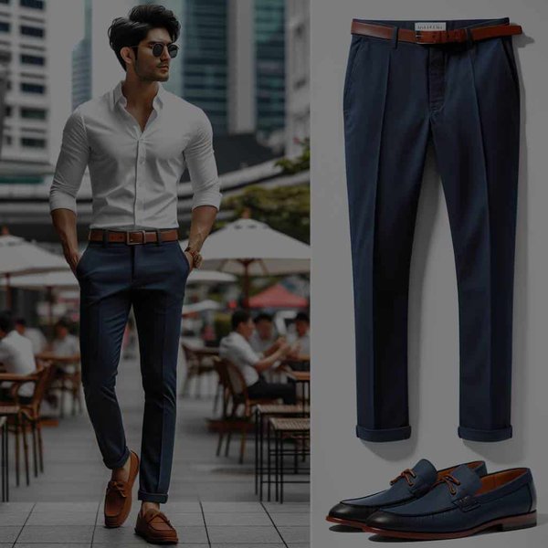 Comment adopter le pantalon chino pour un look professionnel décontracté en été?